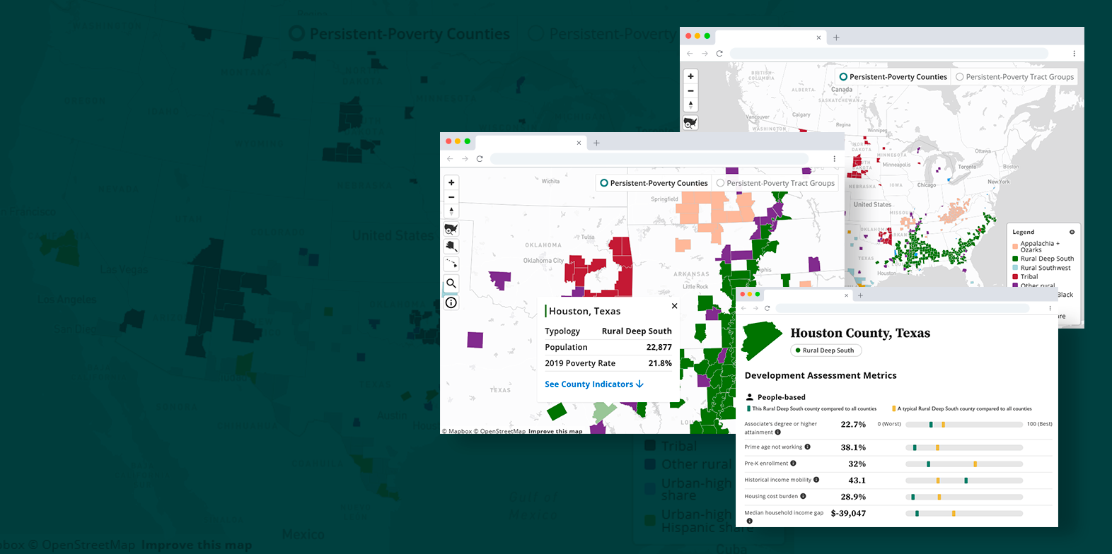 Web application for the Economic Innovation Group