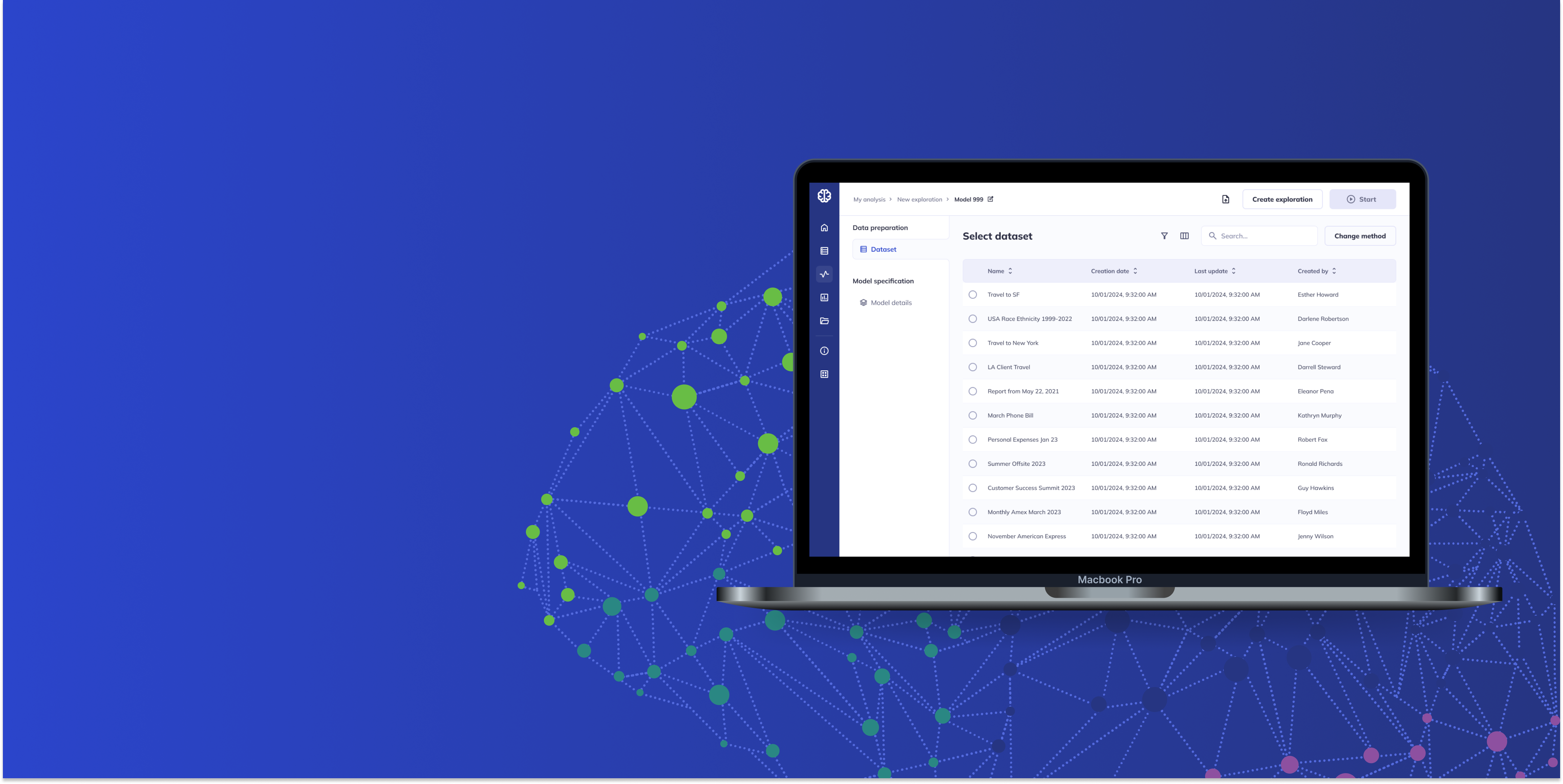 Web application for J. Craig Venter Institute